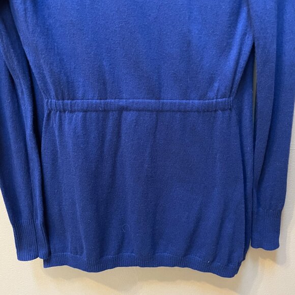 Gap Body Long Sleeve Blue Open Front Cardigan NWT Size XS - Picture 9 of 11